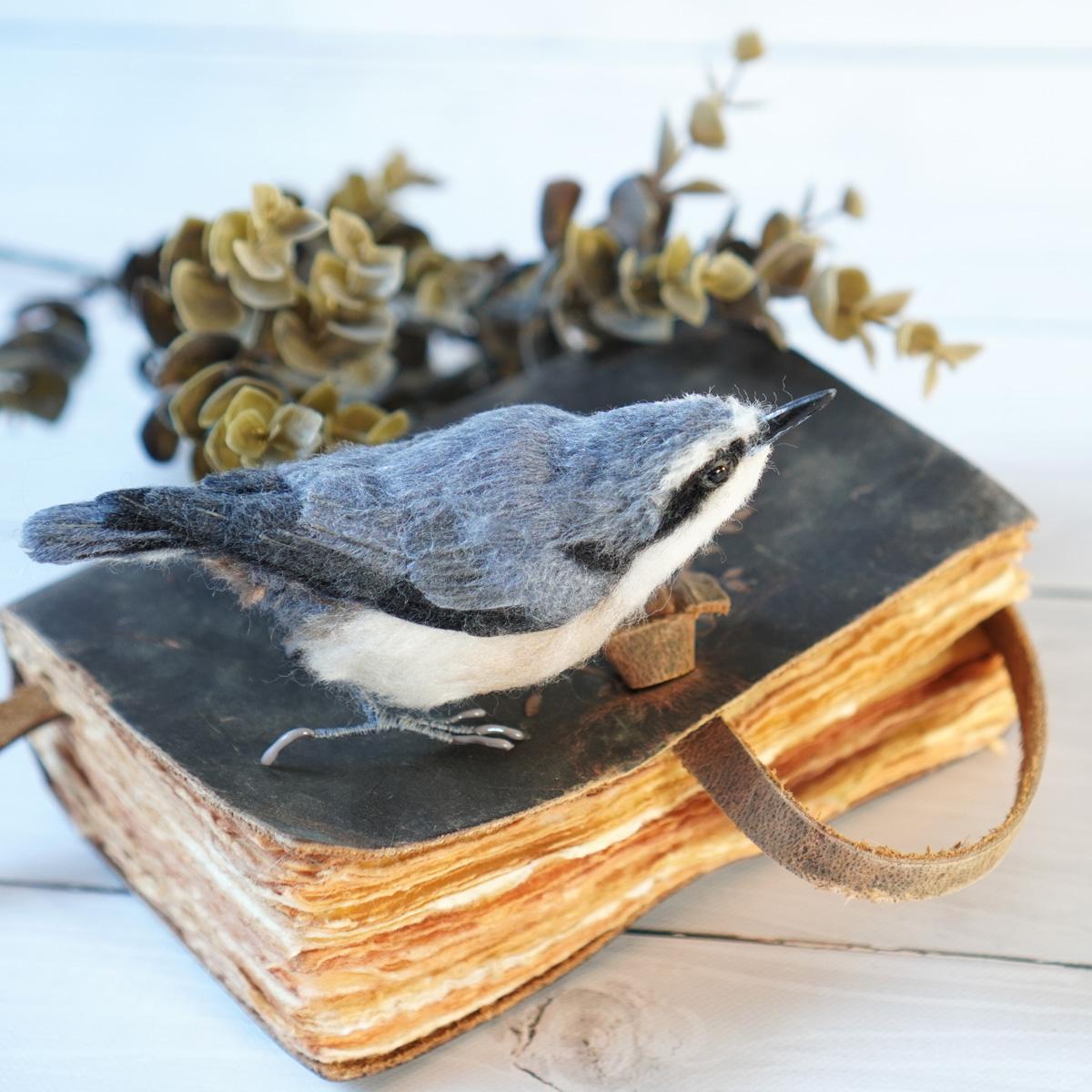 ＊野鳥＊羊毛フェルト ゴジュウカラ