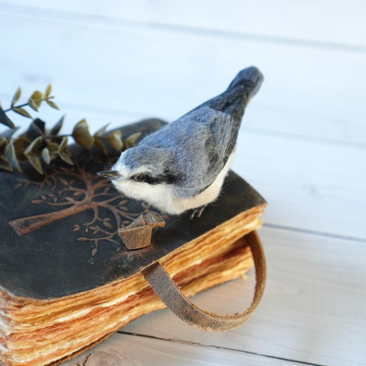 ＊野鳥＊羊毛フェルト ゴジュウカラ | 3枚目